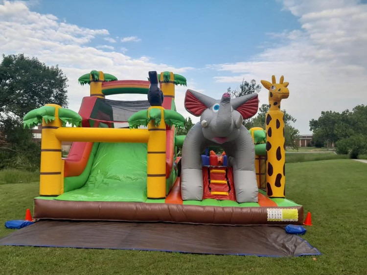 Jungle obstacle course