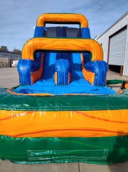 62' BRIGHT CHALLENGE OBSTACLE COURSE(w/slide)